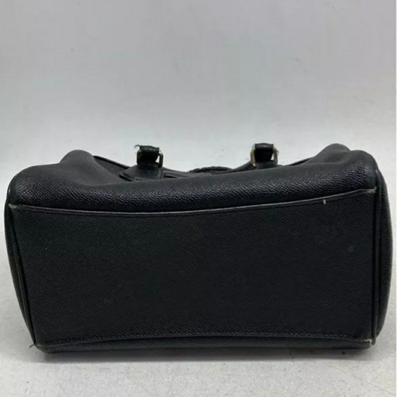 COACH Designer Black 2 way Mini Bennett Satchel Doctor Bag Purse Handbag - Picture 6 of 8
